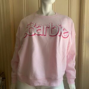 NWT Barbie Light Pink Logo Sweatshirt